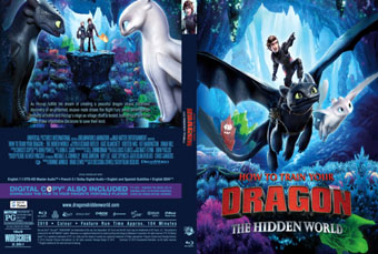 DVD-ภาพยนต์-การ์ตูน: How To Train Your Dragon 3 The Hidden World ...