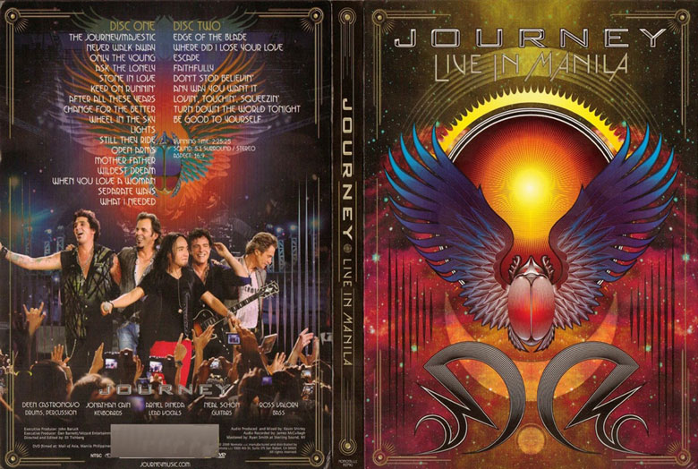 journey live in manila dvd